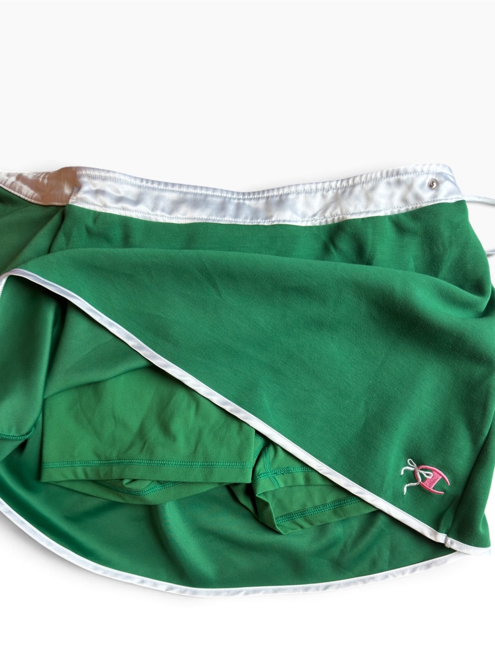 Champion “In the Stands” Green and White Wrap Tennis Skort - Picture 4 of 7